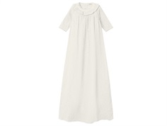 Lil Atelier coconut milk broderie anglaise christening dress
